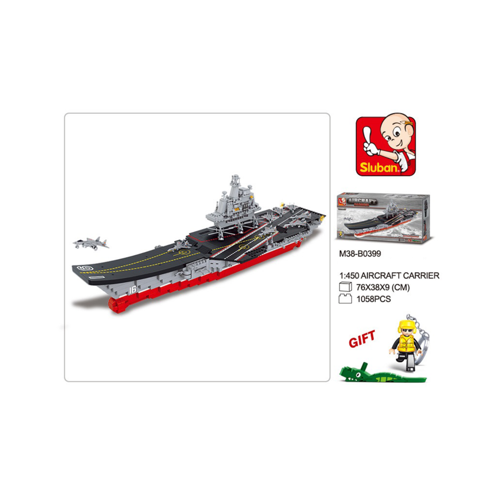 Klocki Wojsko Statek Lotniskowiec USS Enterprise (CVN-65) TOMDORIX