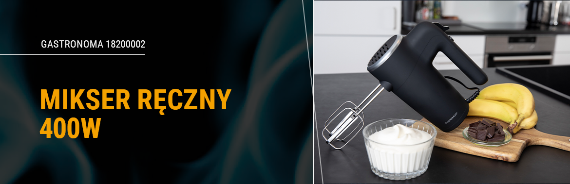 Gastronoma Mikser ręczny 400W 18200002