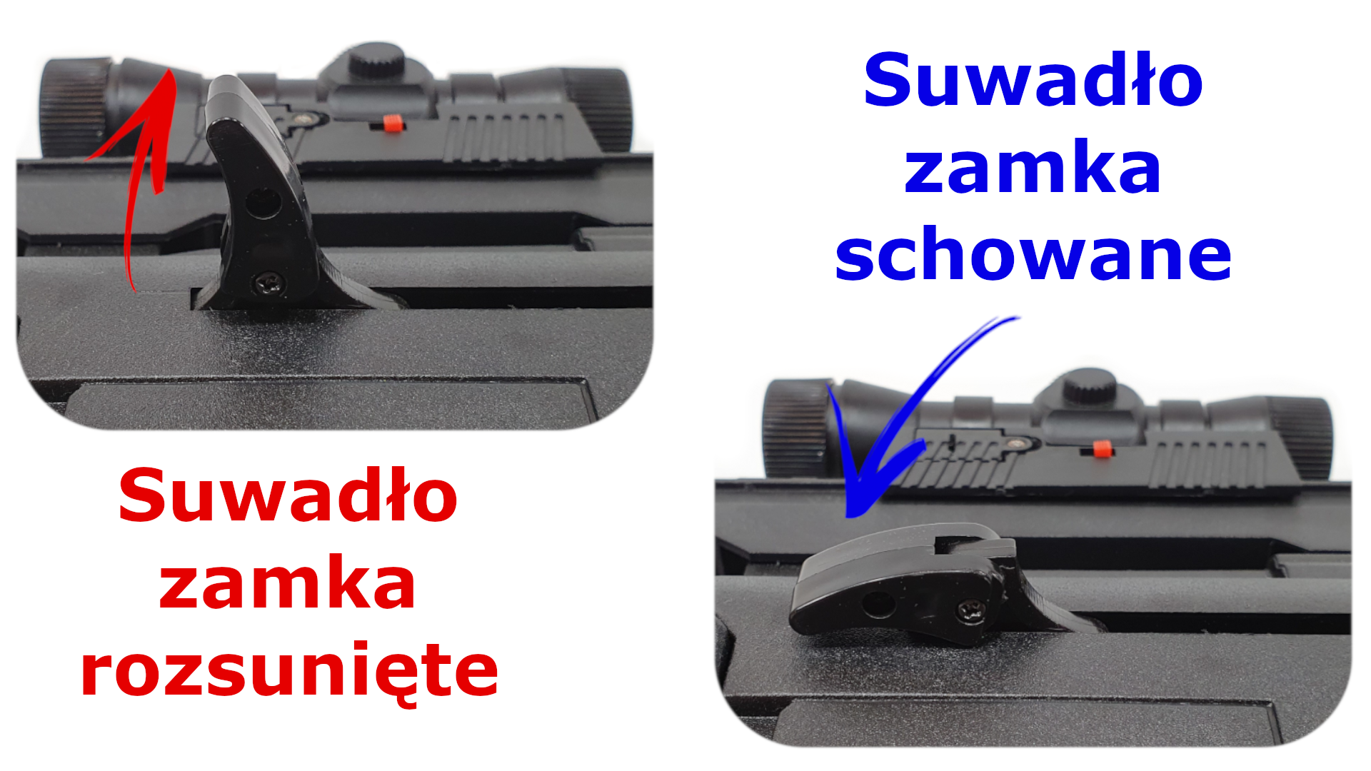 Karabin Na Kulki z Laserem i Składaną Kolbą HK G36c TOMDORIX