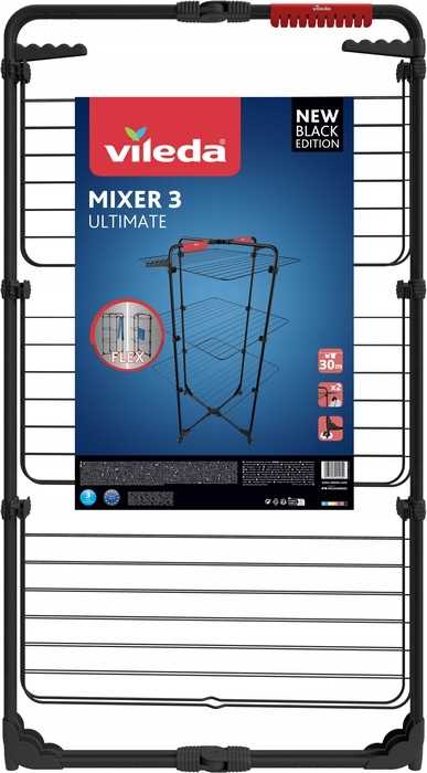 Suszarka Vileda Mixer 3 Ultimate – Idealne rozwiązanie do małych przestrzeni