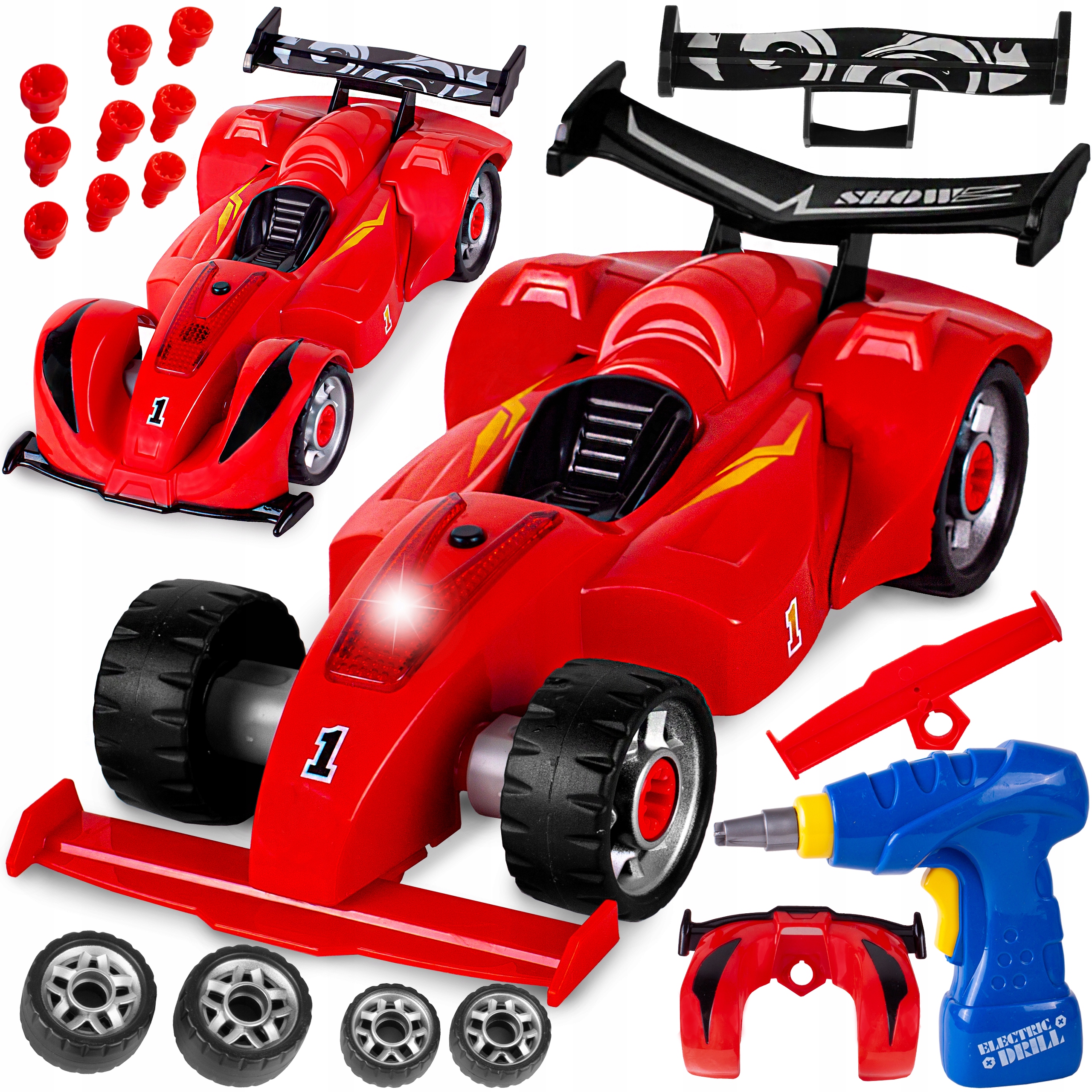 SAMOCHÓD AUTO FORMUŁA DO ROZKRĘCANIA WIERTARKA