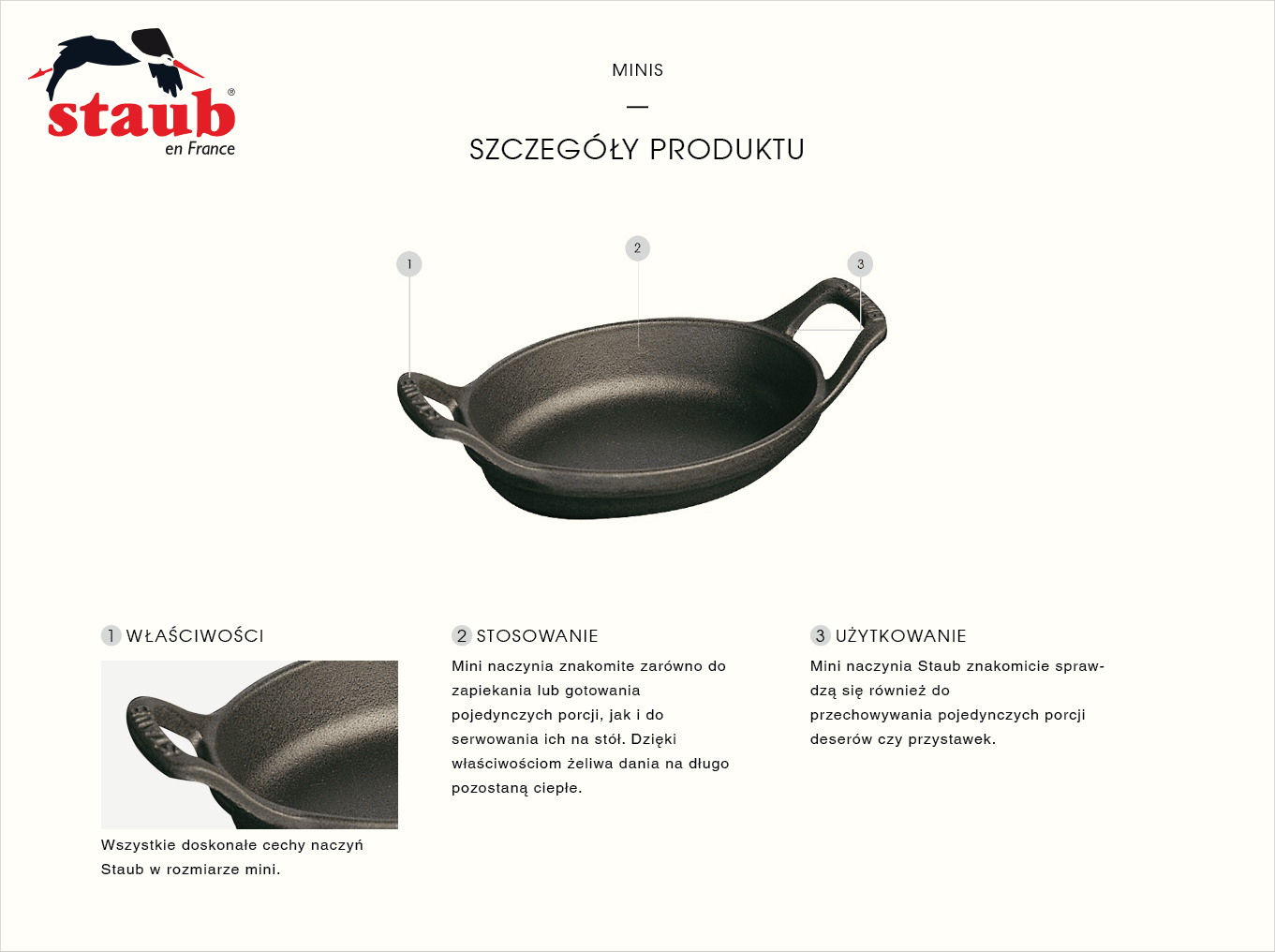 Dlaczego warto kupić mini garnek żeliwny okrągły Staub?