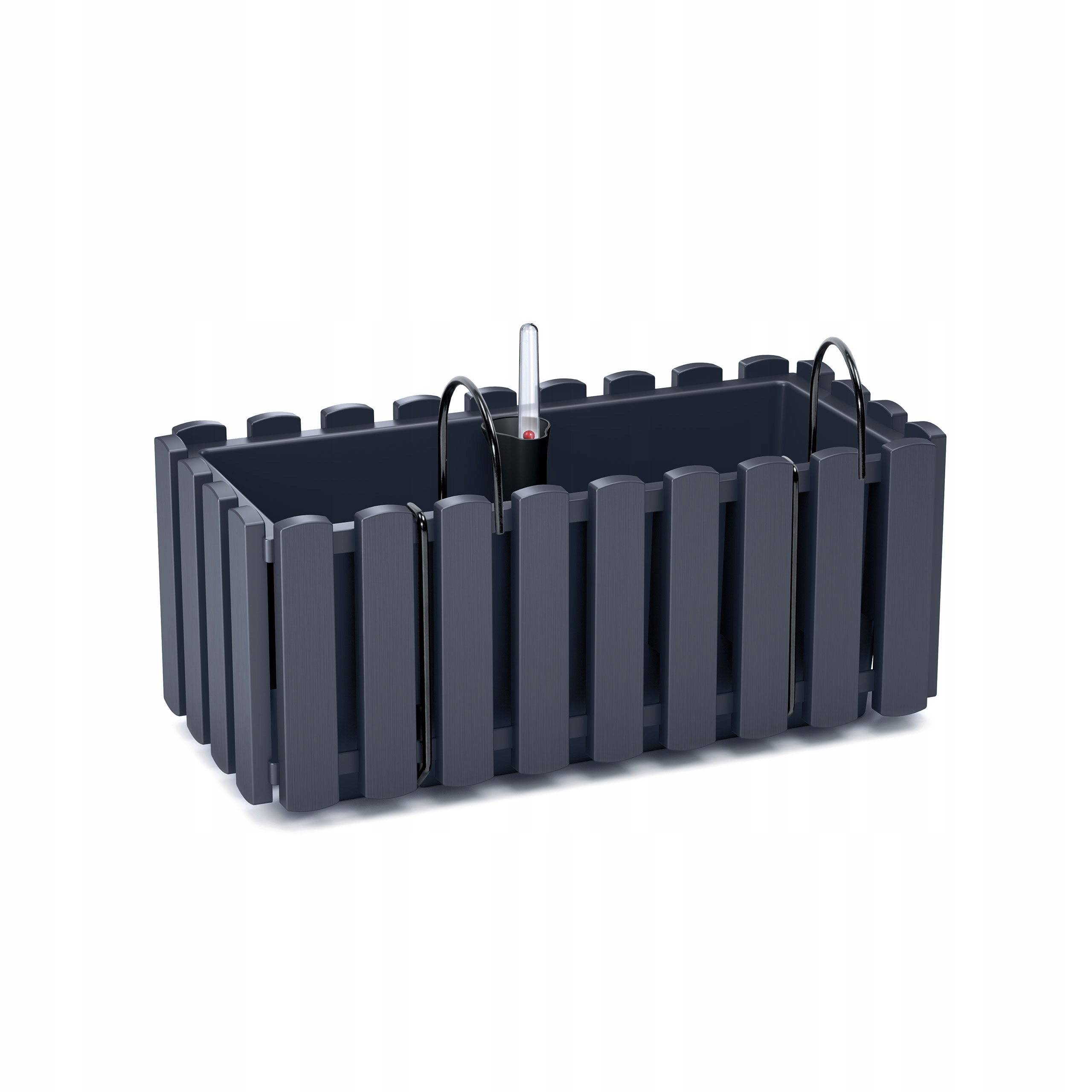 2x Skrzynka donica balkonowa DDEF400 Haki + System Marka Prosperplast