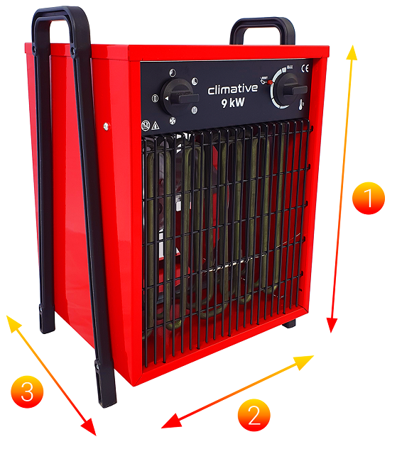 Climative EH-9 wymiary