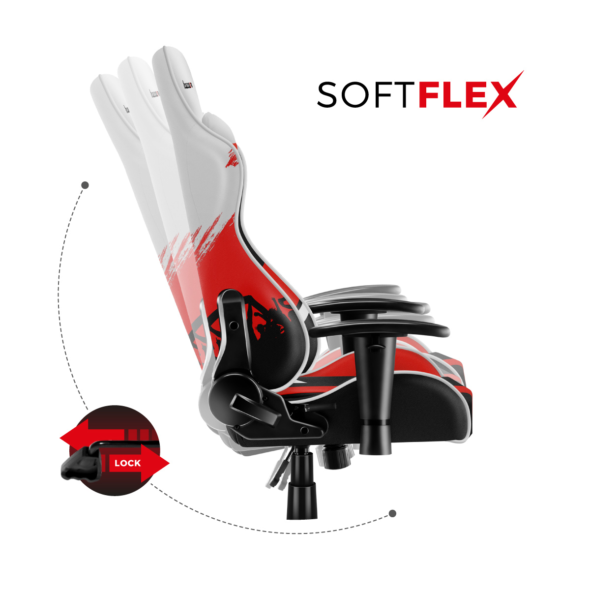 Podłokietnik do fotela gamingowego Huzaro Force 6.0