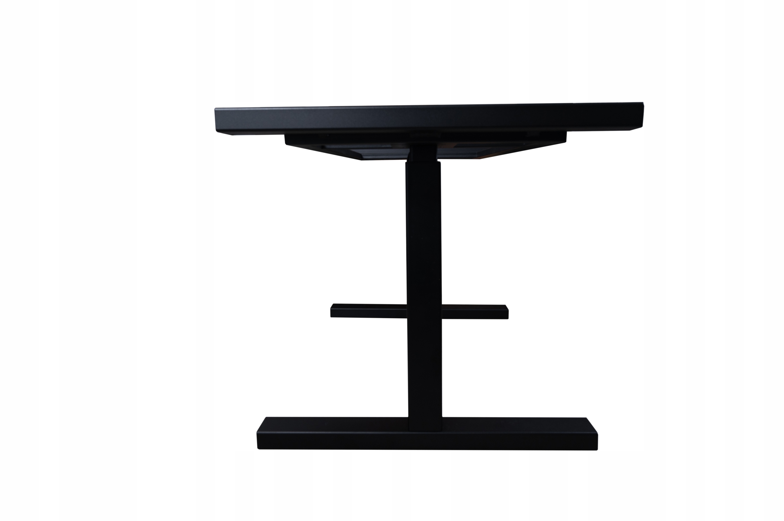 Biurko Komputerowe Gamingowe Elastic+ / Biały blat / Guard-Desk / 140x70x75 Grubość blatu 25 mm