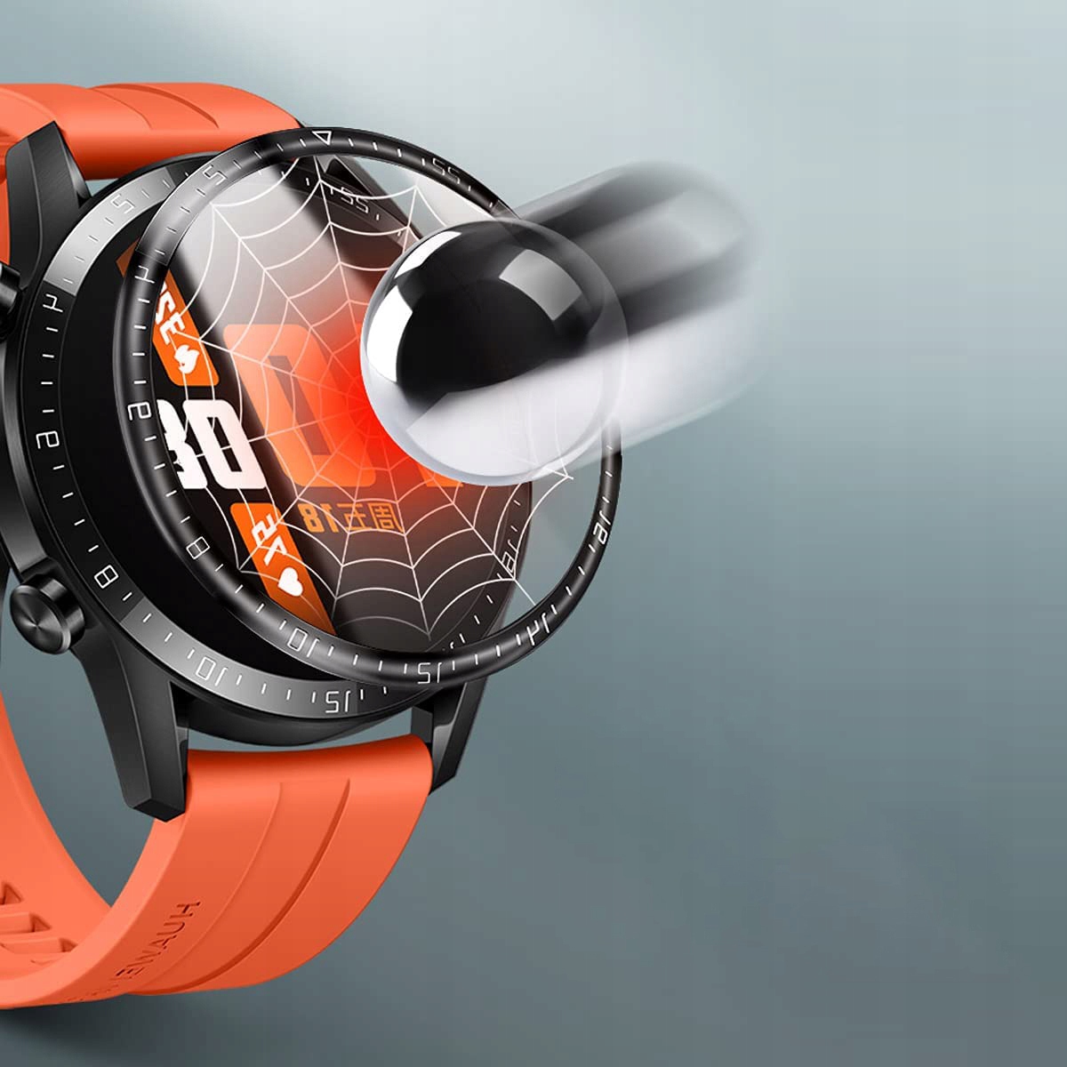 Szkło Ochronne z Ramką do Huawei Watch GT 2 46mm Kod producenta Szkło Braders do Huawei Watch GT 2 46mm