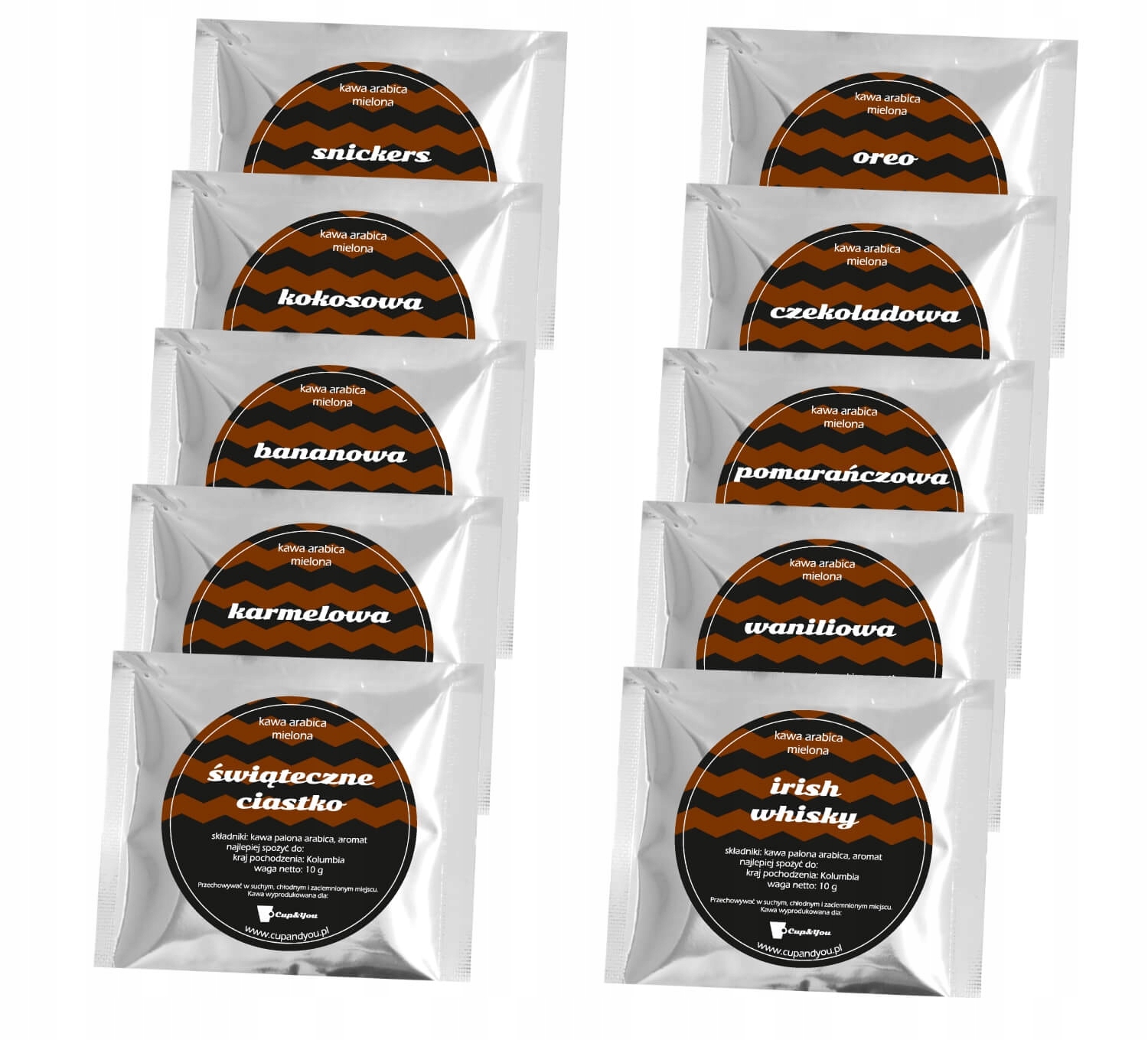 Wyjątkowy upominek z kawą smakową na urodziny gift Technika wykonania inny