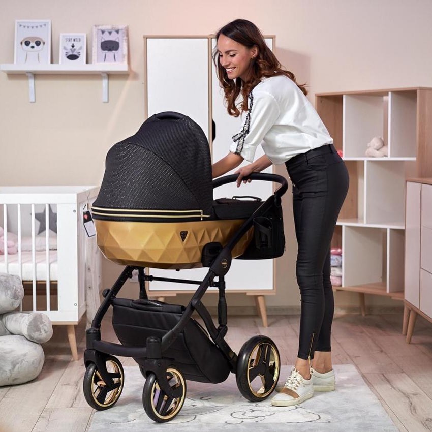wózek dziecięcy wielofunkcyjny Junama Mirror Satin Dadi Shop