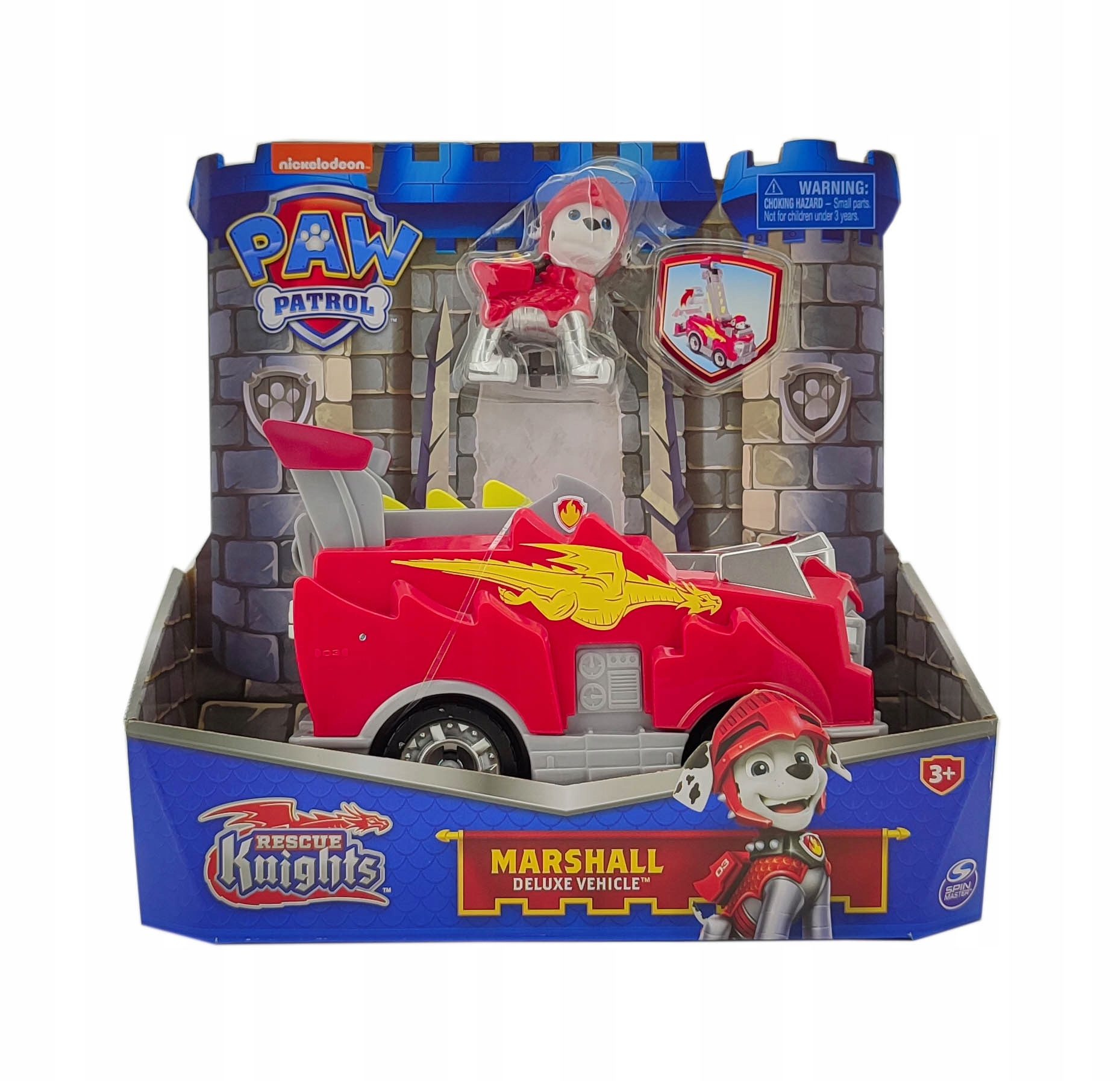 PSI PATROL RYCERZE KNIGHTS MARSHALL WÓZ STRAŻACKI Model Rescue Knights Deluxe Marshall