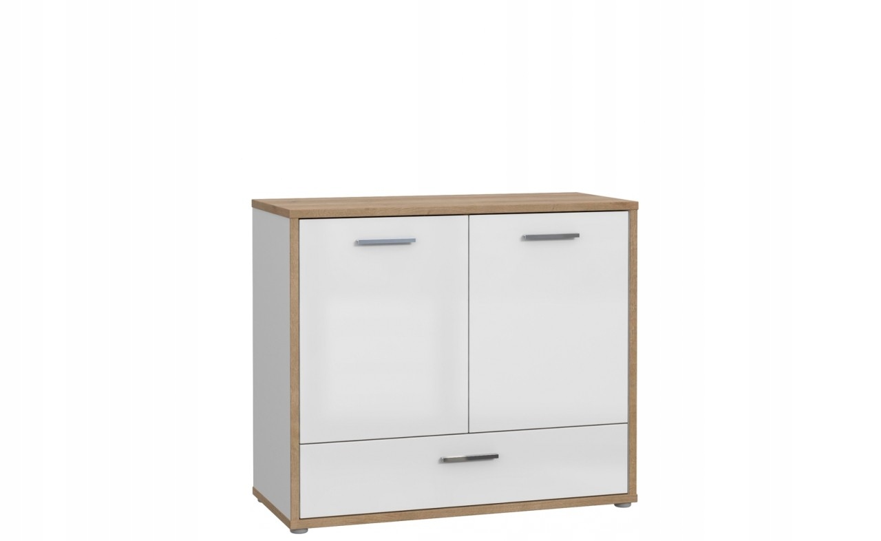 Komoda CHICORY biały/dąb riviera CHRK221-M213