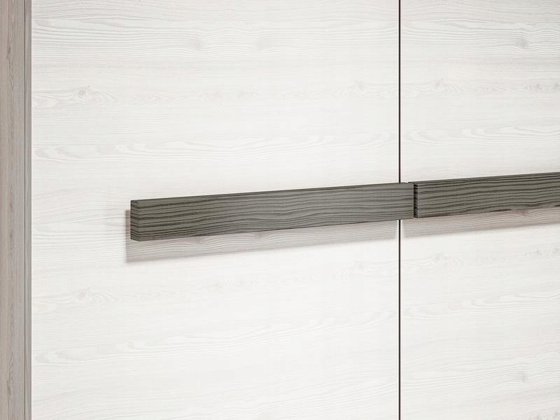 BLANCO 01 SZAFA DO SALONU SYPIALNI Szerokość mebla 92 cm