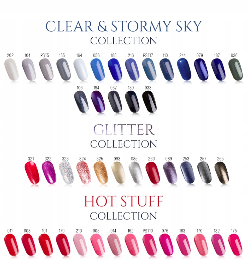 COSMETICS ZONE LAKIER HYBRYDOWY KOLOR 7ML - NR 321 Kolekcja Glitter Collection