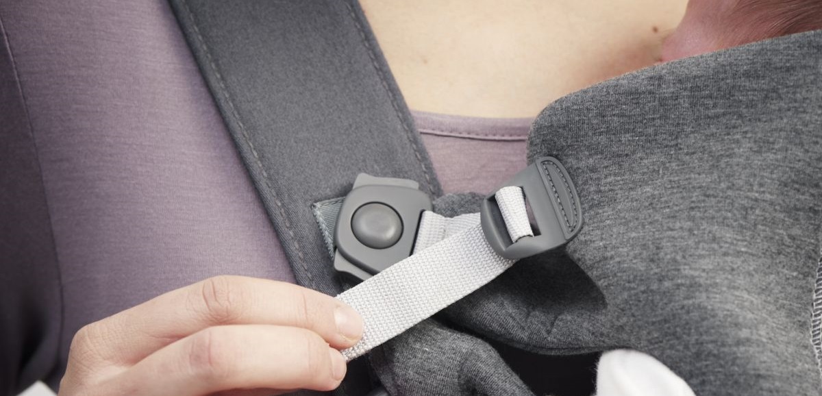 nosidełko BabyBjorn mini podparcie glowki