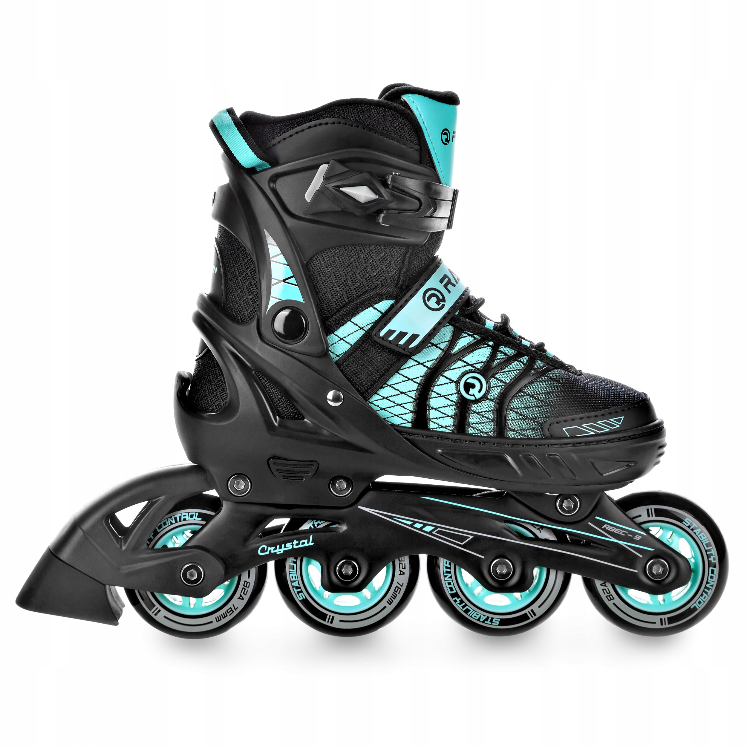 Rolki Łyżwy 2w1 RAVEN Crystal Black/Mint 38-42 EAN (GTIN) 5903576075241