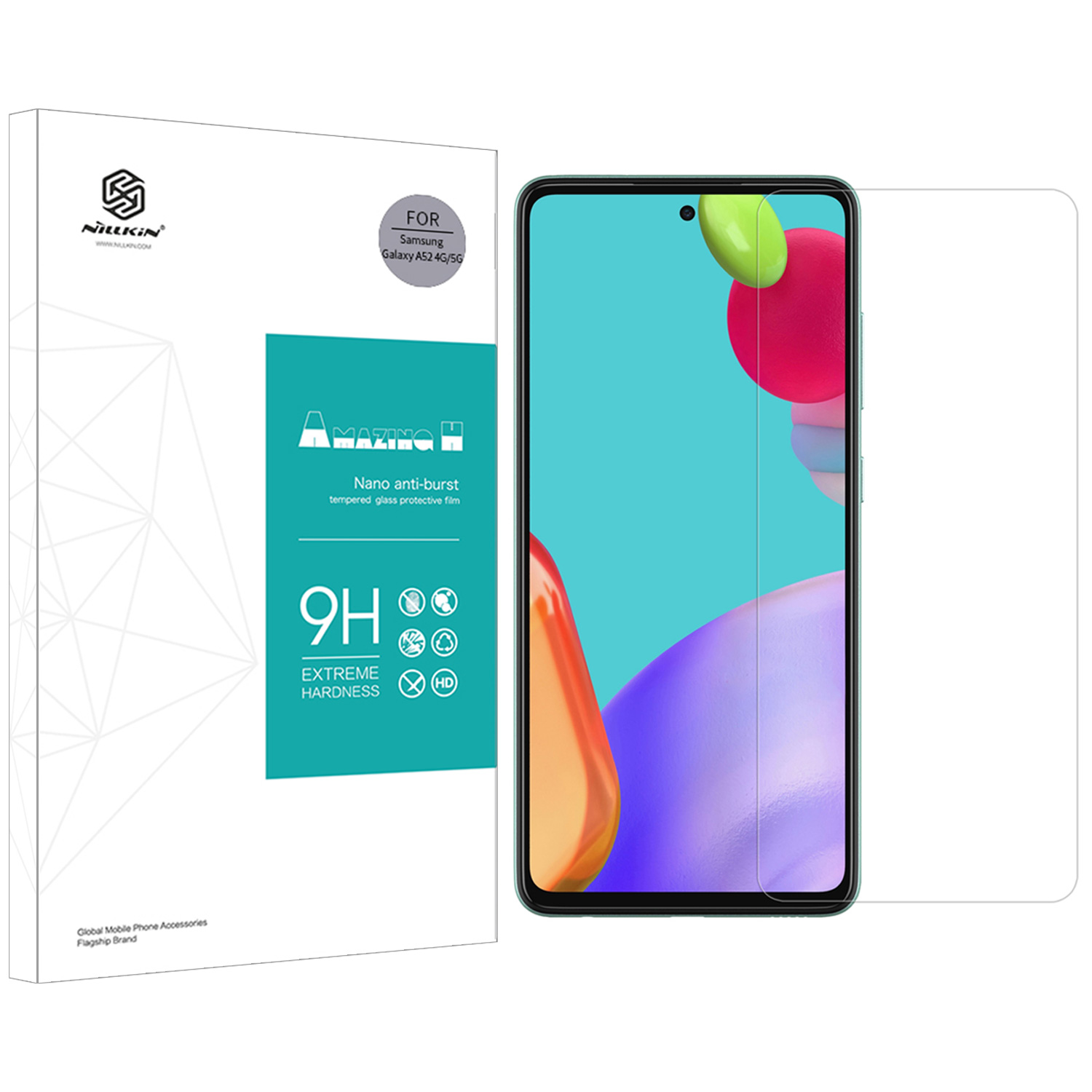 Szkło hartowane NILLKIN Amazing H dla Samsung Galaxy A52 4G/ 5G -