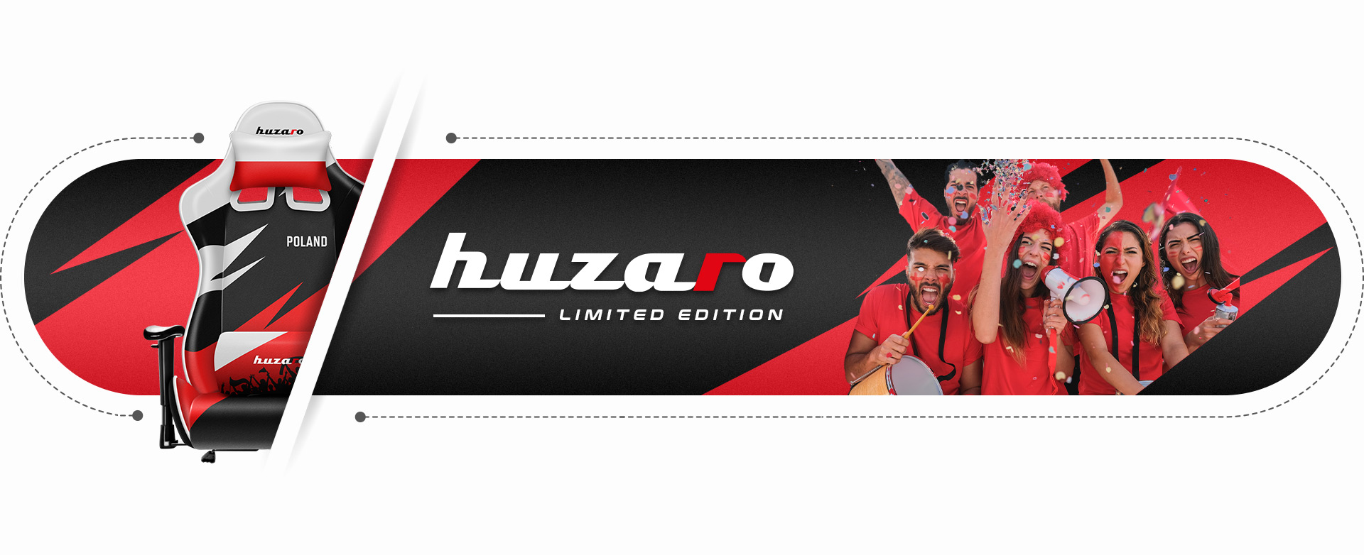 Dostępne kolory fotela Huzaro Force 6.0