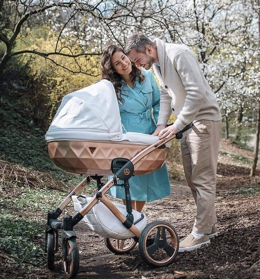 wózek dziecięcy wielofunkcyjny Junama Mirror Satin Dadi Shop
