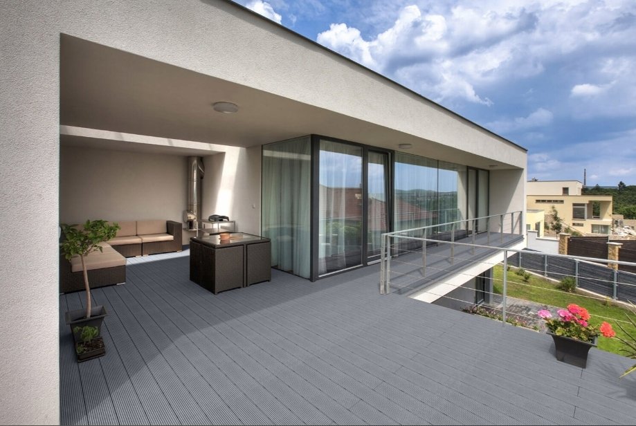 Deska tarasowa kompozytowa jasnoszara 220x14,6 2m2 Kod producenta WPC Samana