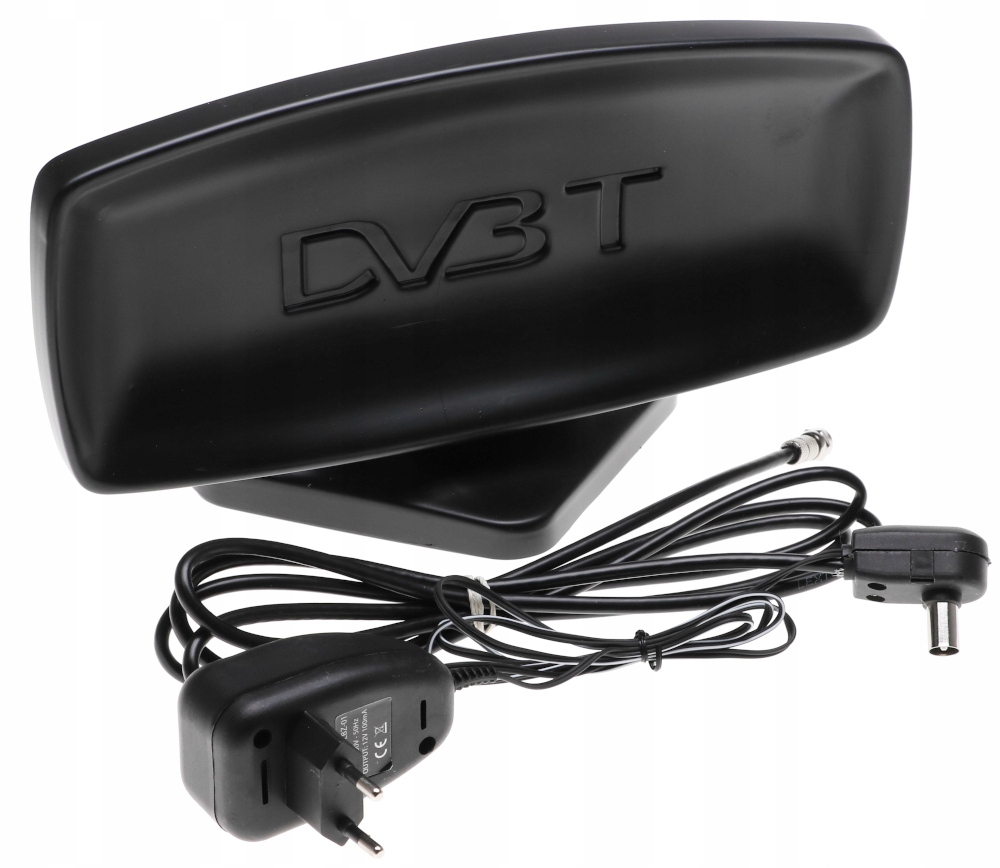 Antena RTV Yermos Antena Pokojowa TV DVB-T T2 POLSKA ze Wzmacniaczem – Idealne rozwiązanie do odbioru telewizji