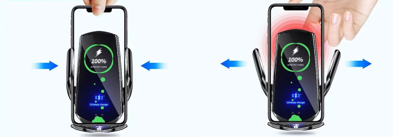 Pasuje do większości telefonów Uchwyt posiada bardzo solidne, gumowe uchwyty do przytrzymywania telefonu,