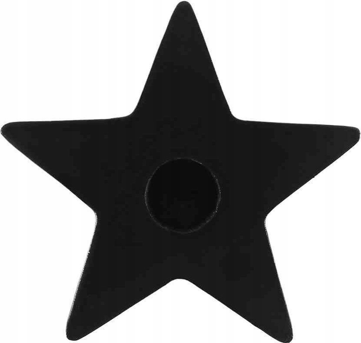 Neofarma Świecznik Drewniany Czarny 5 cm – Elegancka dekoracja do Twojego wnętrza