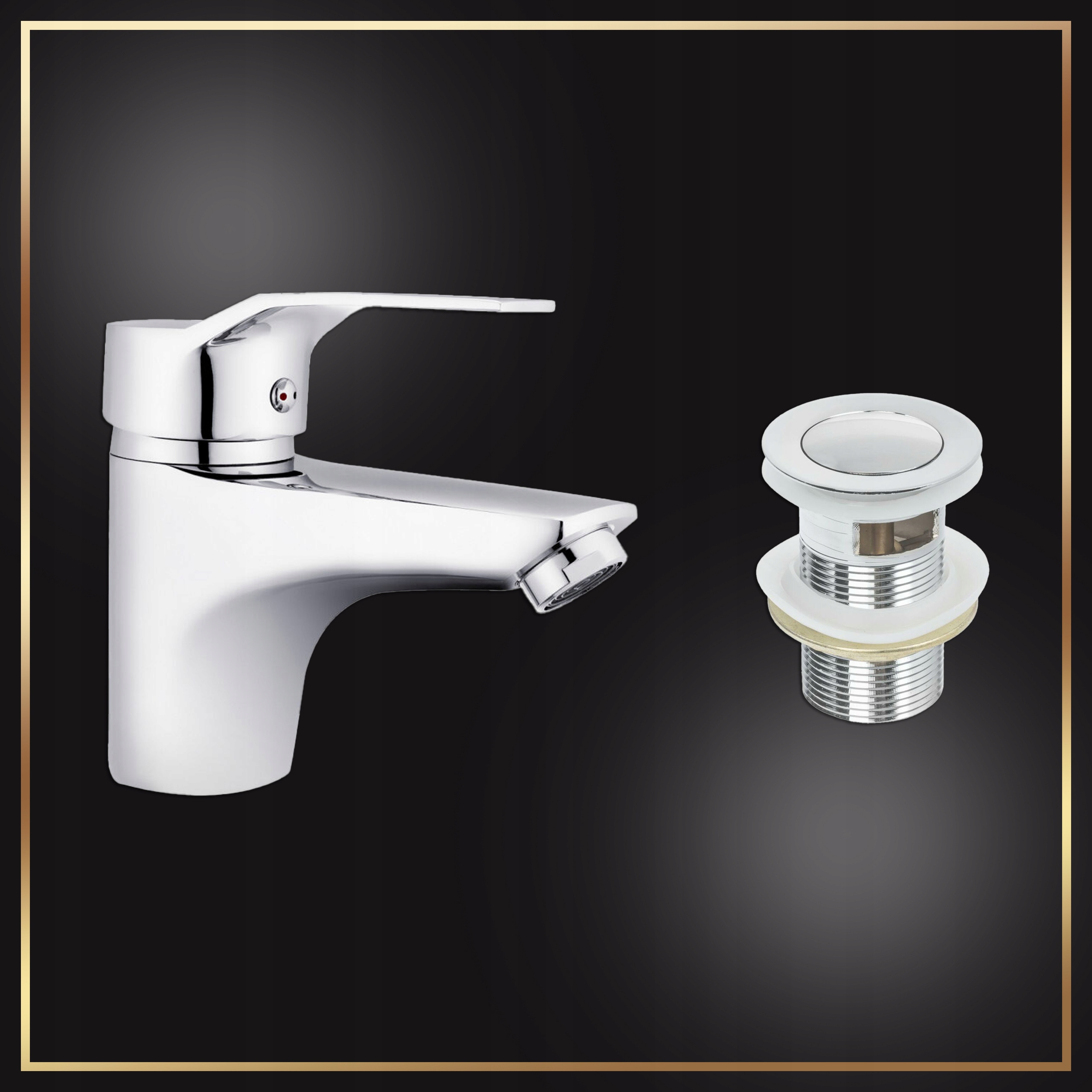 Bateria umywalkowa Chrom – nowoczesność i styl