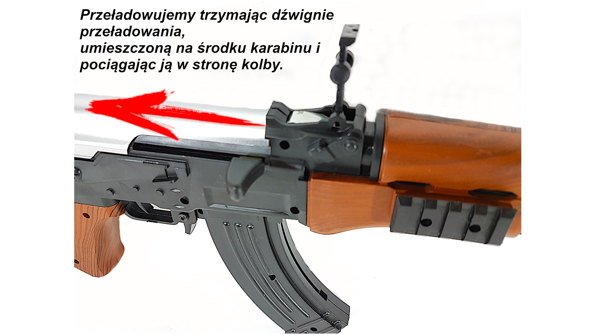 Karabin Na Kulki AK-47 KAŁASZNIKOW ASG 2 Tarcze ( A49 ) tomdorix