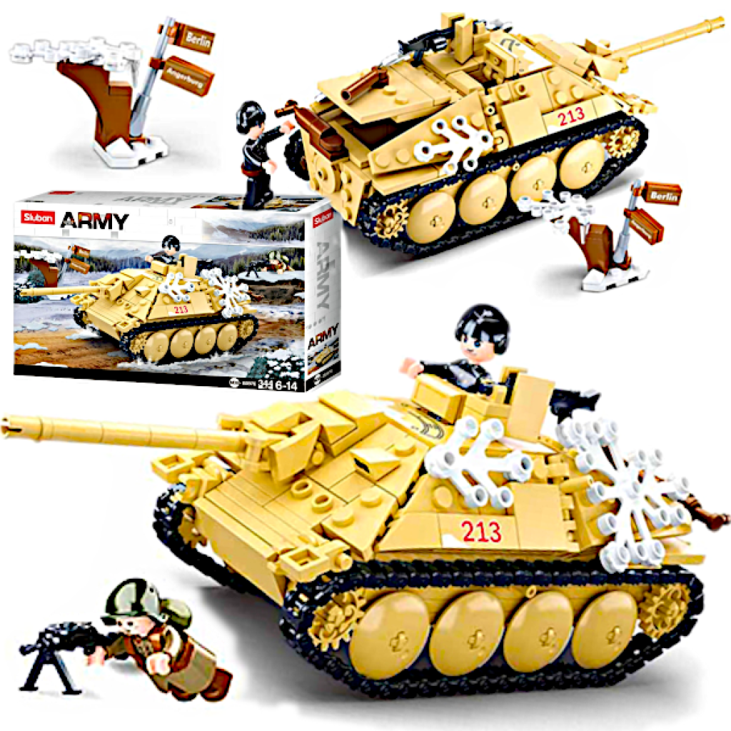 Klocki Niszczyciel Czołgów Jagdpanzer Hetzer Armia TOMDORIX