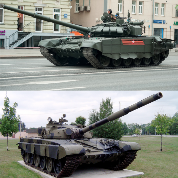 Klocki Czołg Rosyjski 2w1 T-72B3 T-72M1 Wojsko Tomdorix
