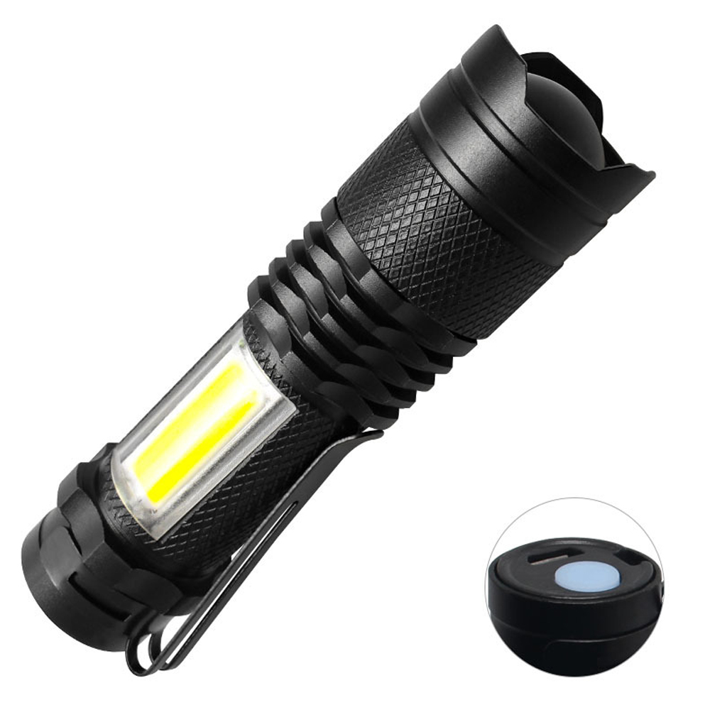67064_latarka_taktyczna_klasyczne_swiatlo_led_cob_xpe_mini_lampa_metalowa_kieszonkowa_zoom_01.webp