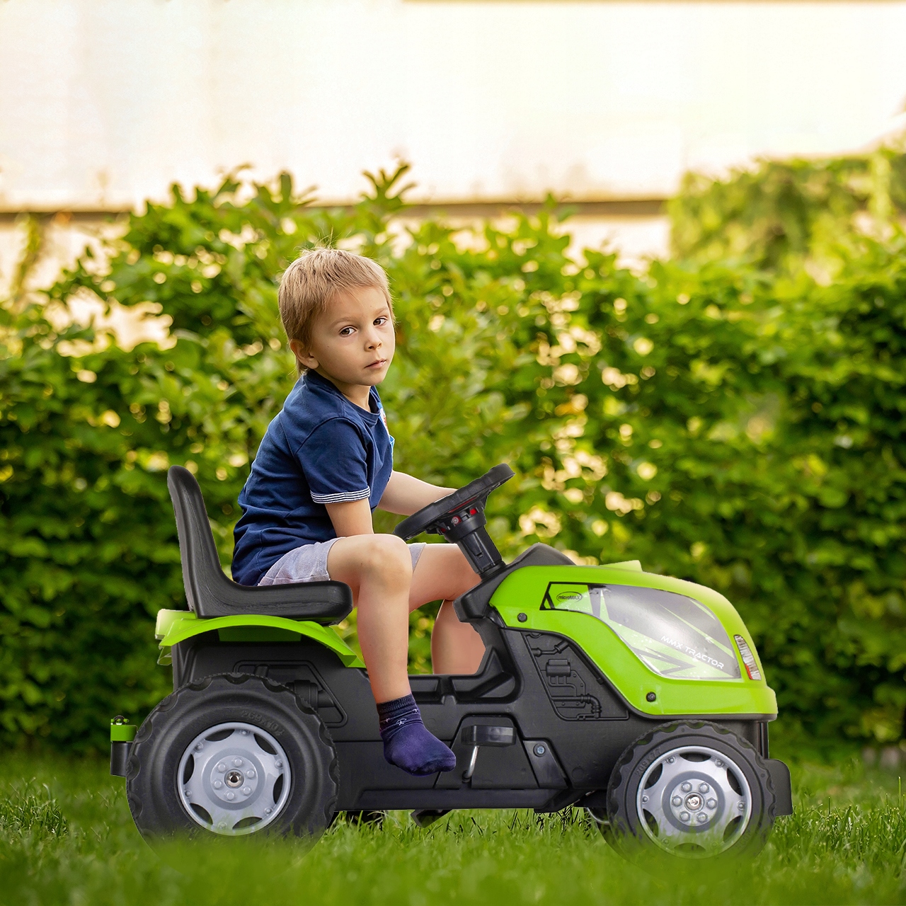 DUŻY TRAKTOR JEŹDZIK Z PRZYCZEPĄ TRAKTOREK PEDAŁY EAN 5901924229292
