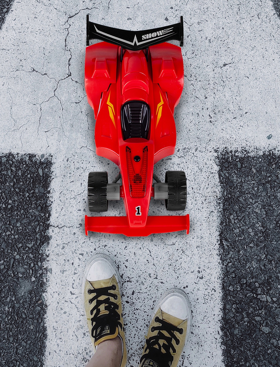 SAMOCHÓD AUTO FORMUŁA DO ROZKRĘCANIA WIERTARKA Waga produktu z opakowaniem jednostkowym 0.6 kg