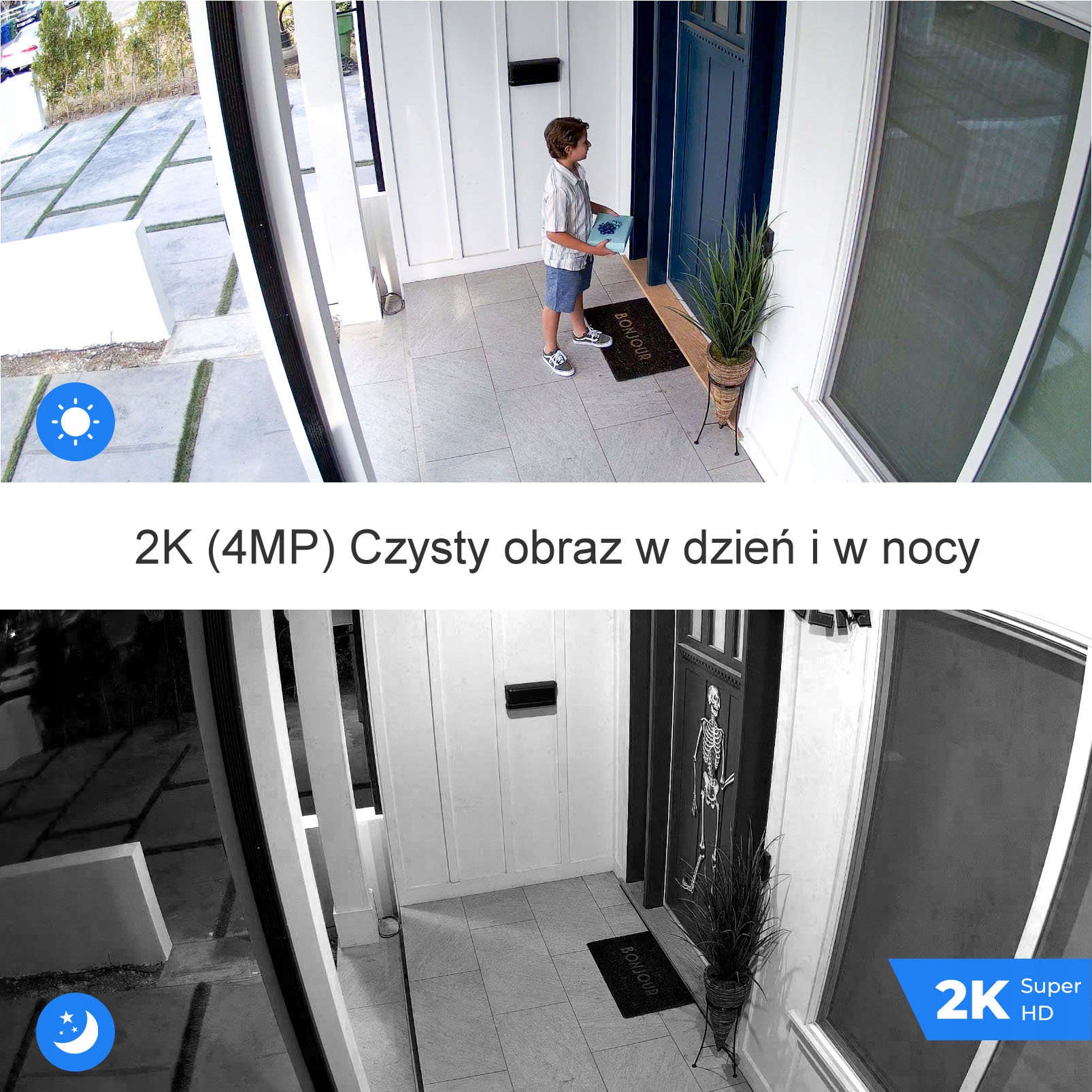 Argus PT 4MP zapewnia wyjątkową wydajność wizualną 2K i Starlight Night Vision