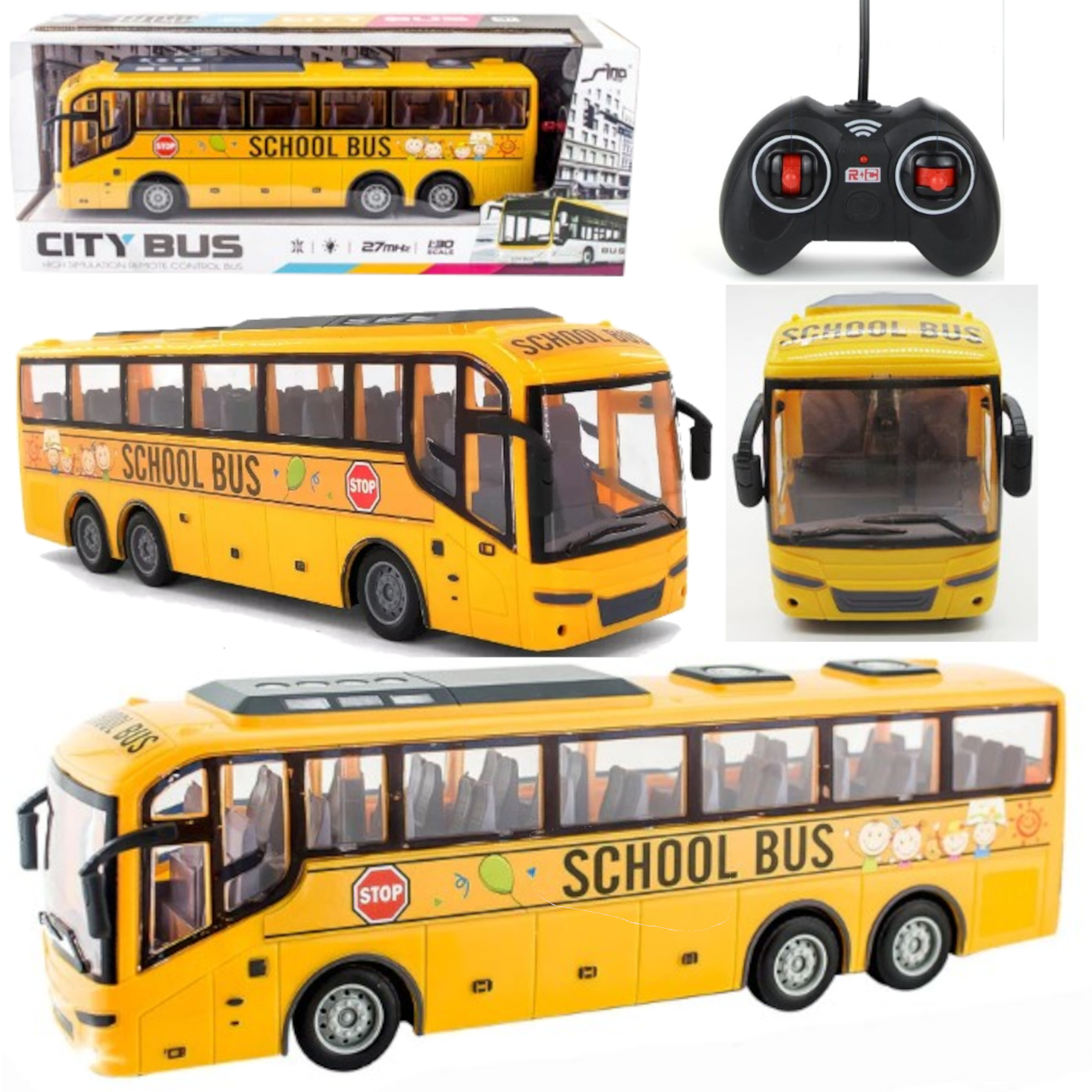 DUŻY AUTOBUS TURYSTYCZNY ZDALNIE STEROWANY QH866-1 EAN 5907508465742