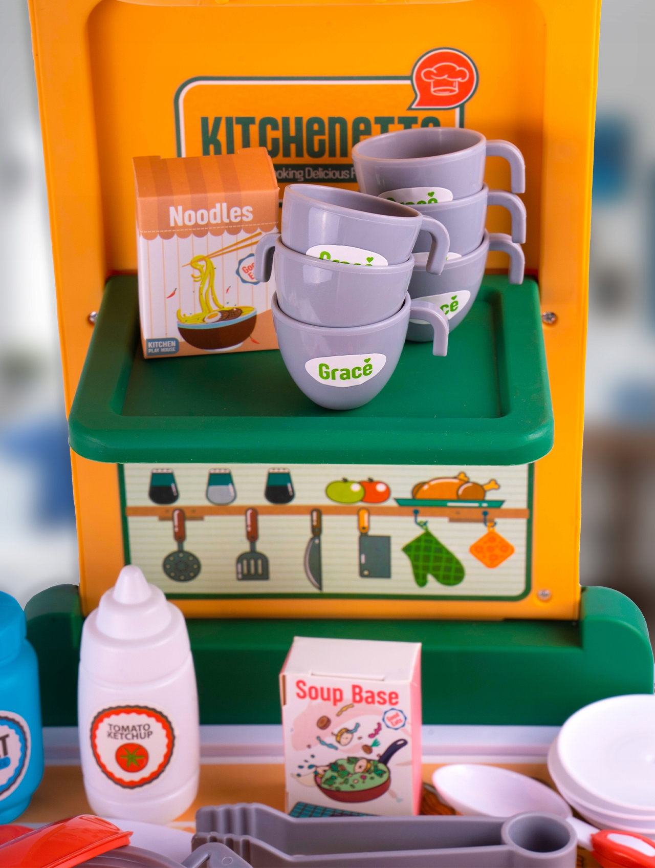 KUCHNIA WALIZKA KUFEREK DLA DZIECI MAŁY KUCHARZ Wysokość produktu 22 cm