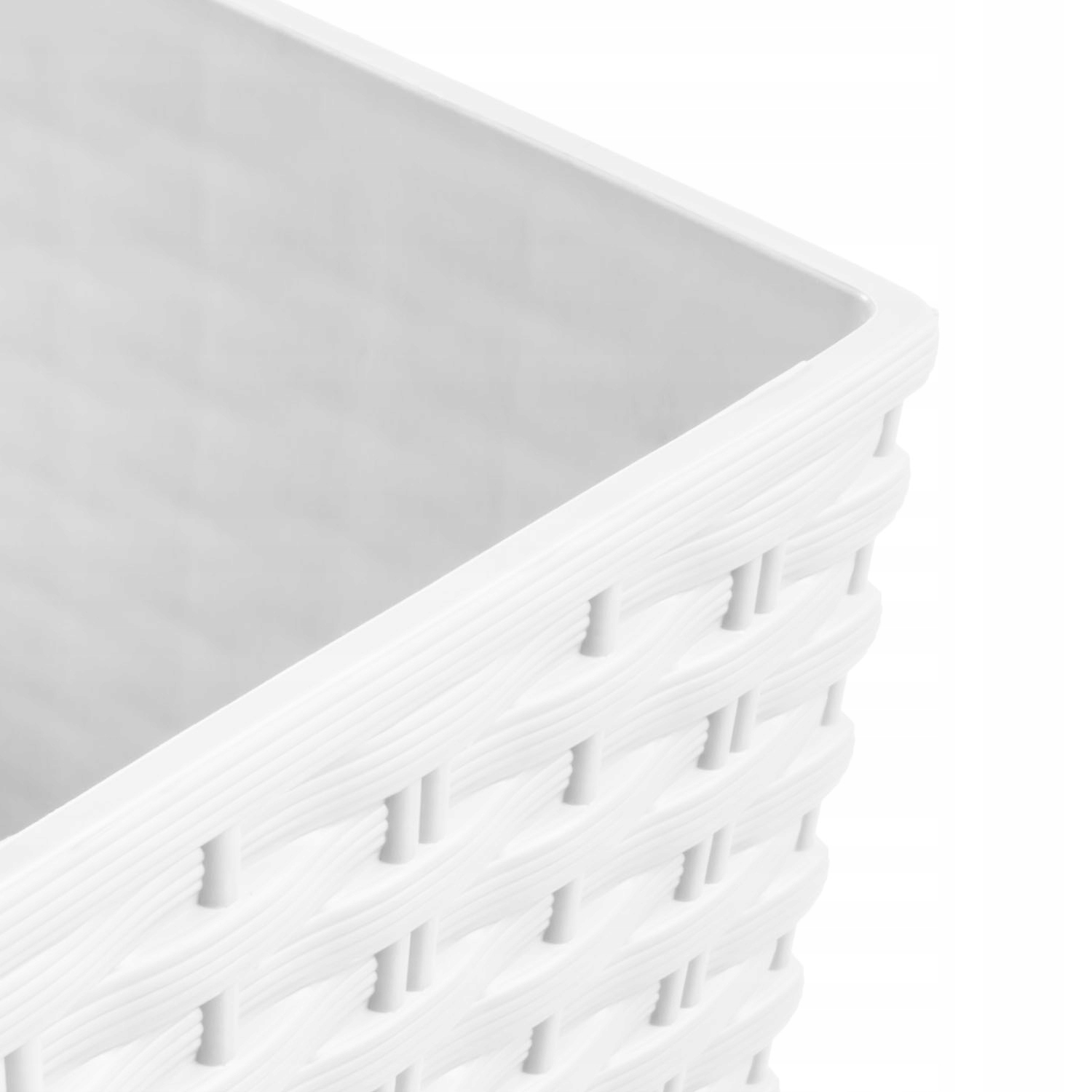 Skrzynka wisząca na poręcz RATO CASE DRT500 Biała Wysokość 18.5 cm