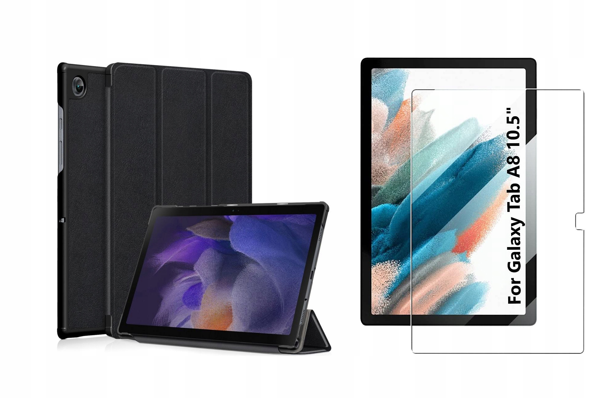 Etui Case + Szkło Ochrone do Galaxy Tab A8 10.5