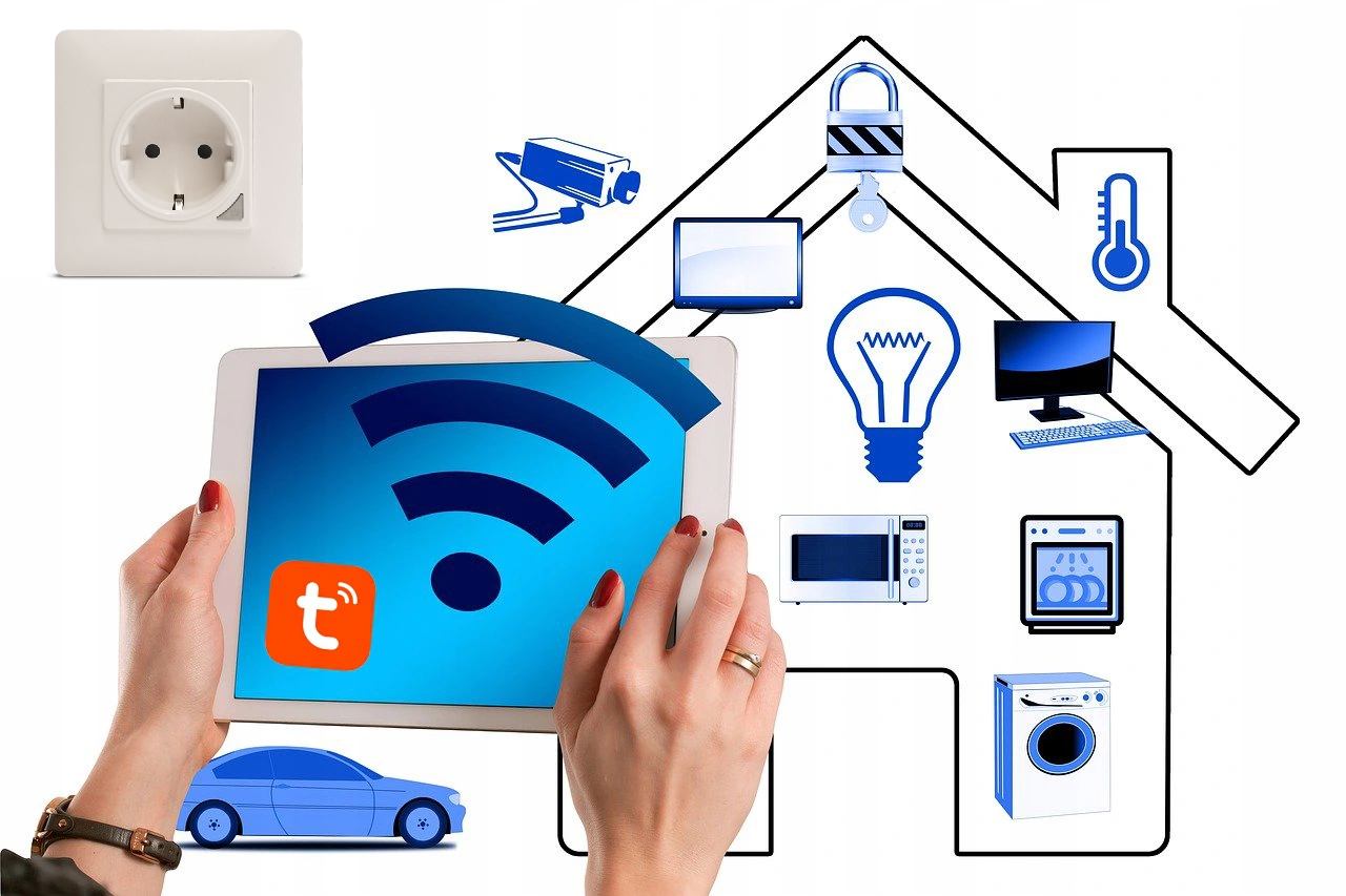 inteligentne gniazdko wifi smart home