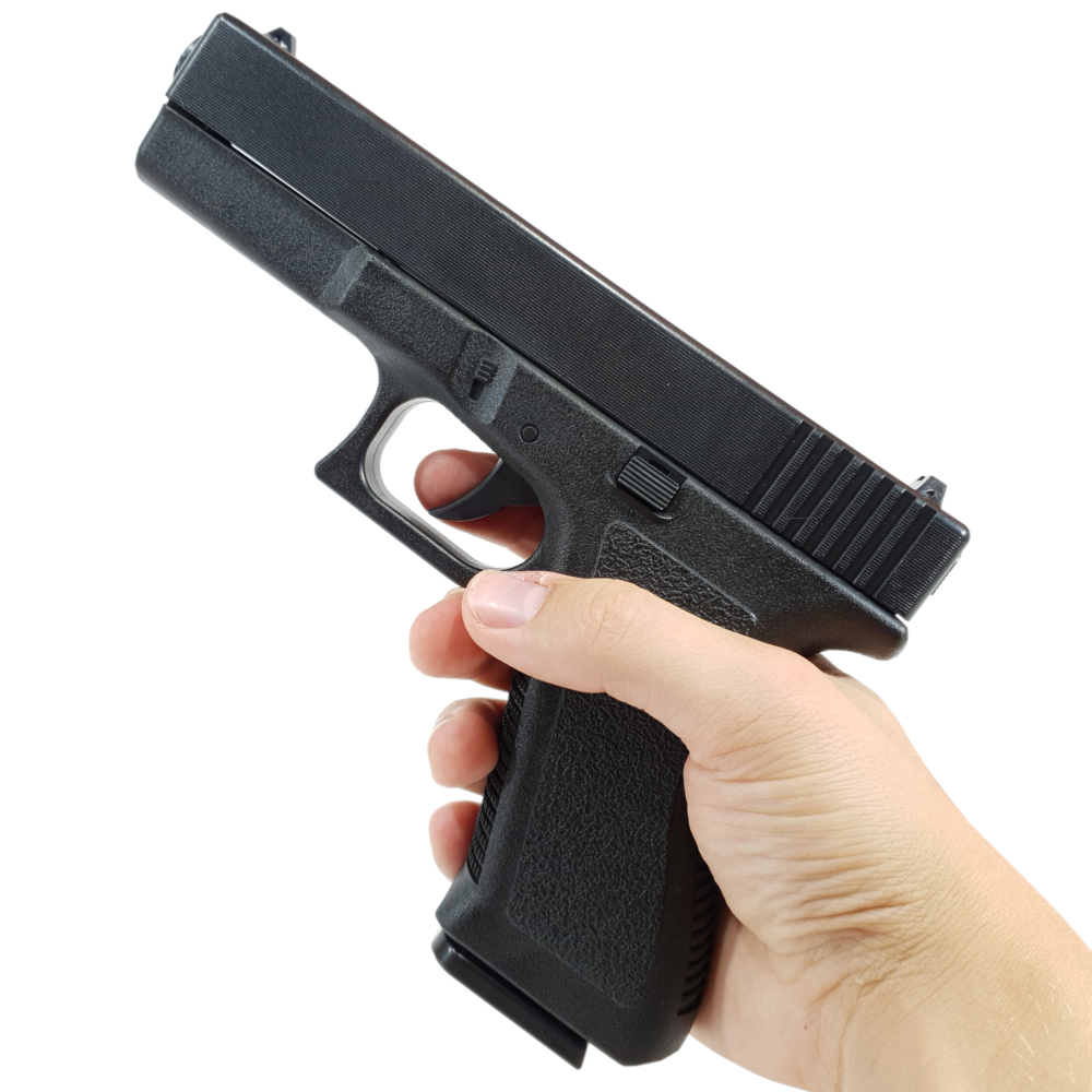Policyjny Pistolet Na Kulki GLOCK 17 Replika Air Soft Gun TOMDORIX