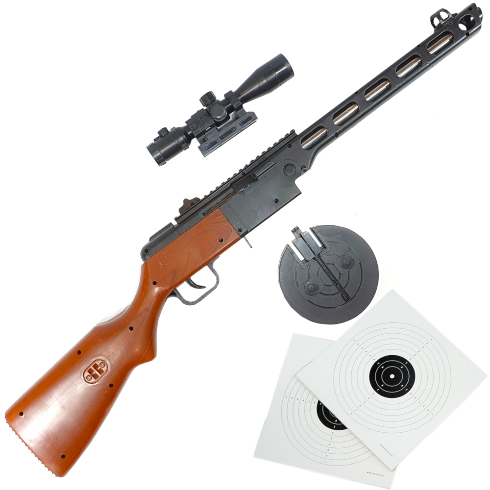 Replika ASG Pistolet Maszynowy Na Kulki PPSz wz. 1941 PEPESZA TOMDORIX