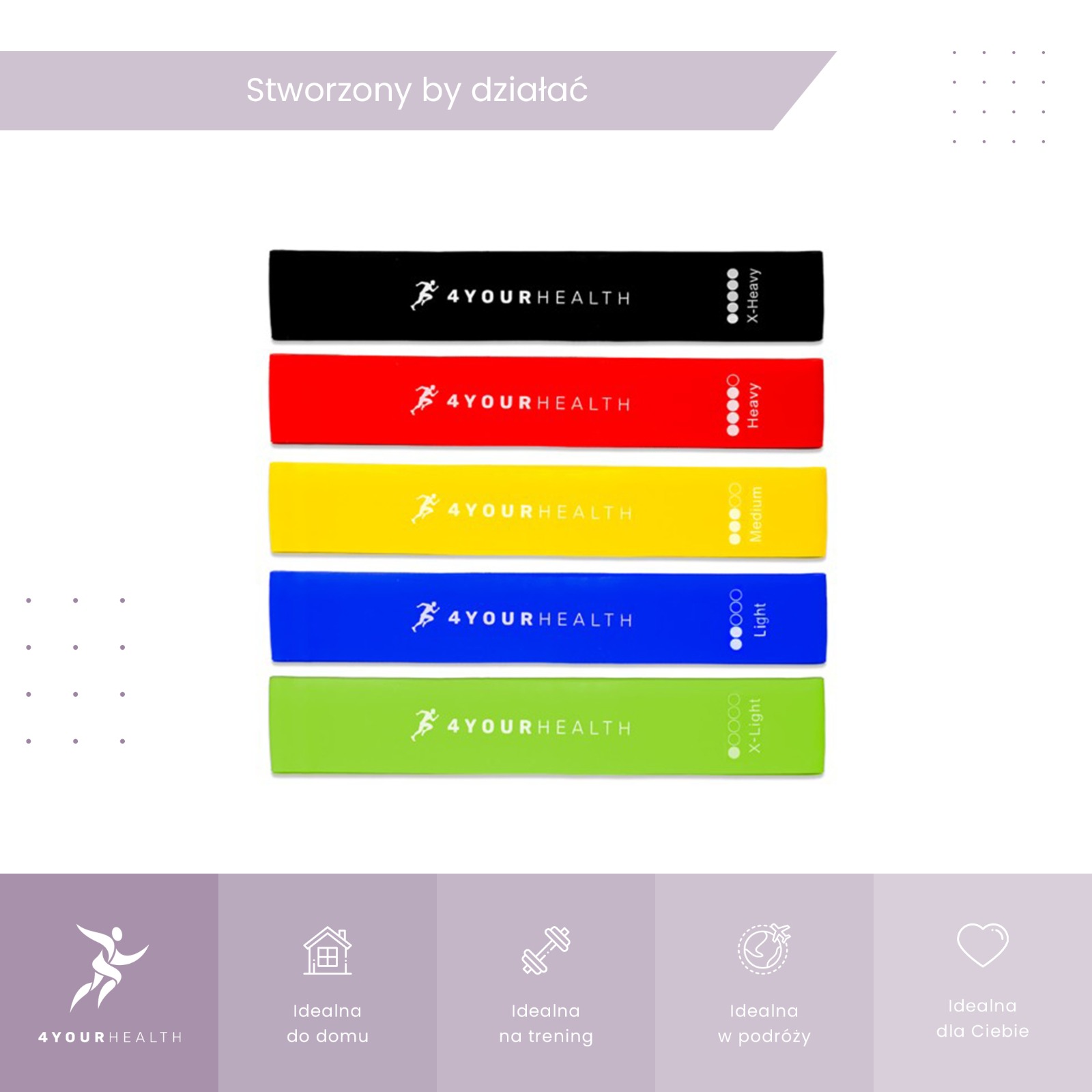 GUMA TAŚMA DO ĆWICZEŃ