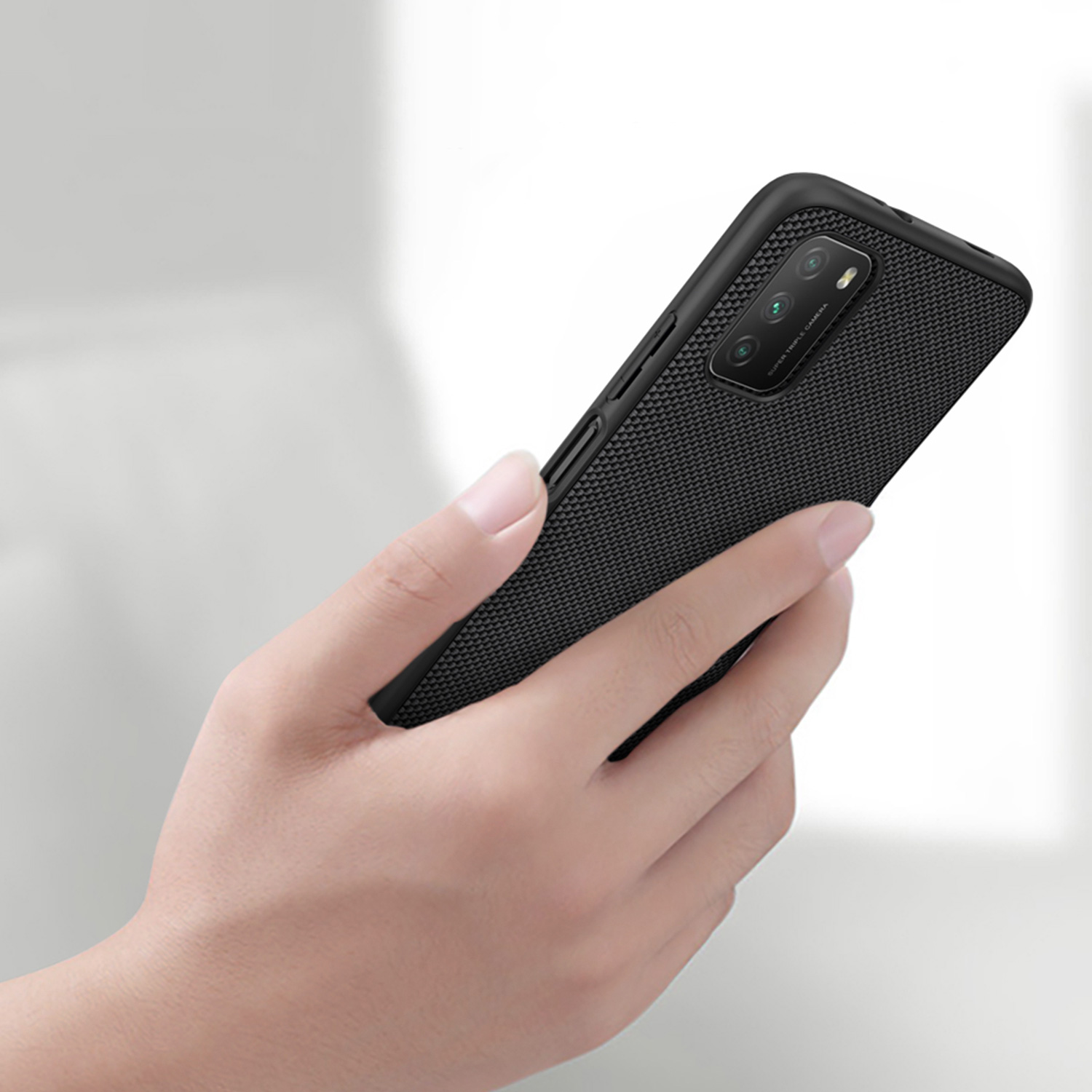 Etui Nillkin Textured dla Xiaomi Poco M3 - Specyfikacja: Etui futerał NILLKIN Textured do Xiaomi Poco M3