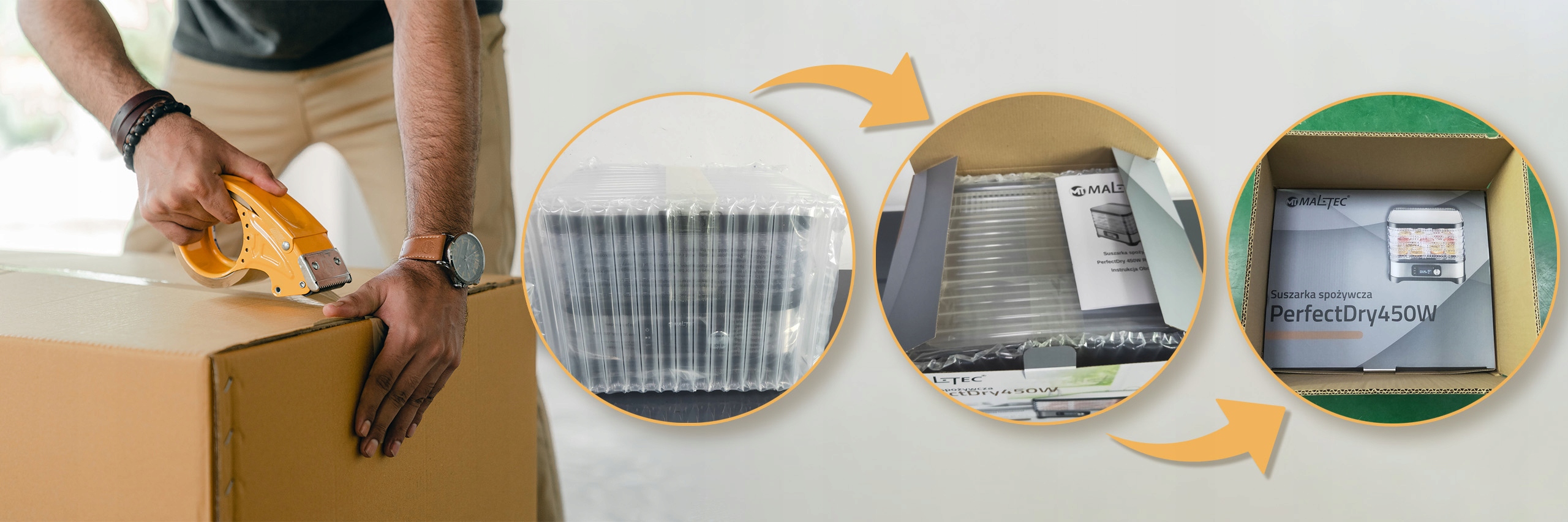 SUSZARKA DO GRZYBÓW OWOCÓW WARZYW SPOŻYWCZA 450W Waga produktu z opakowaniem jednostkowym 3.64 kg