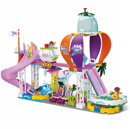 KLOCKI LEGO BASEN Zabawa w Parku Wodnym AQUAPARK Marka Blocki