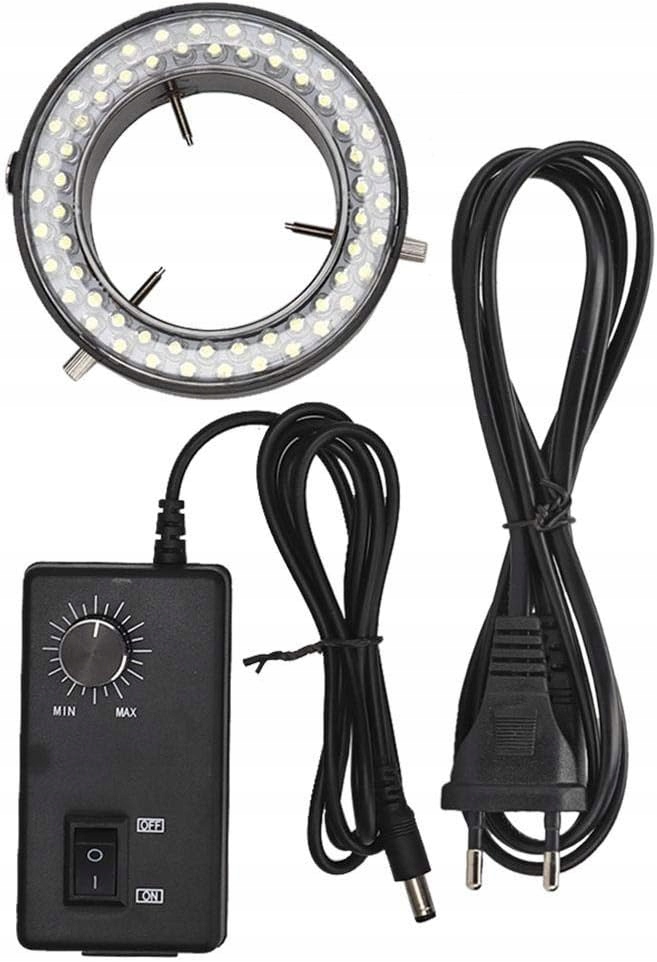 Ergonomiczna trinokularowa głowica nachylona pod kątem 45 stopni