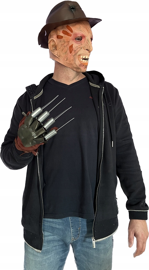 ZESTAW FREDDY KRUEGER HORROR KOSZMAR Z ULICY WIĄZÓW HALLOWEEN EAN (GTIN) 5905326204833
