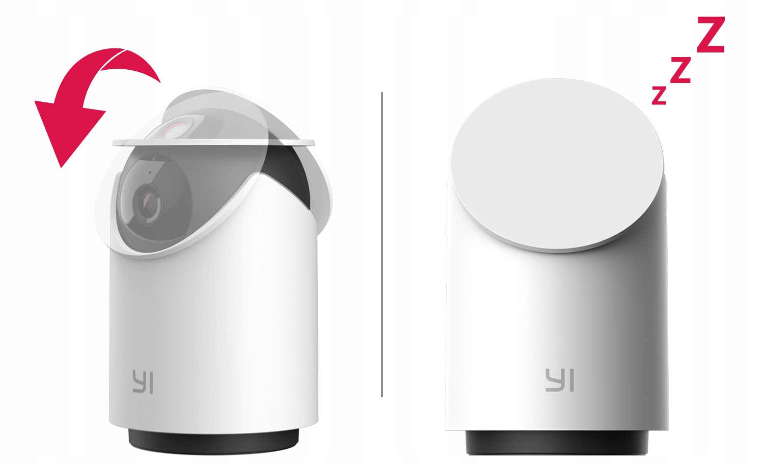 Kamera IP wewnętrzna Xiaoyi YI Dome U 2K WIFI IR Model Dome Camera U