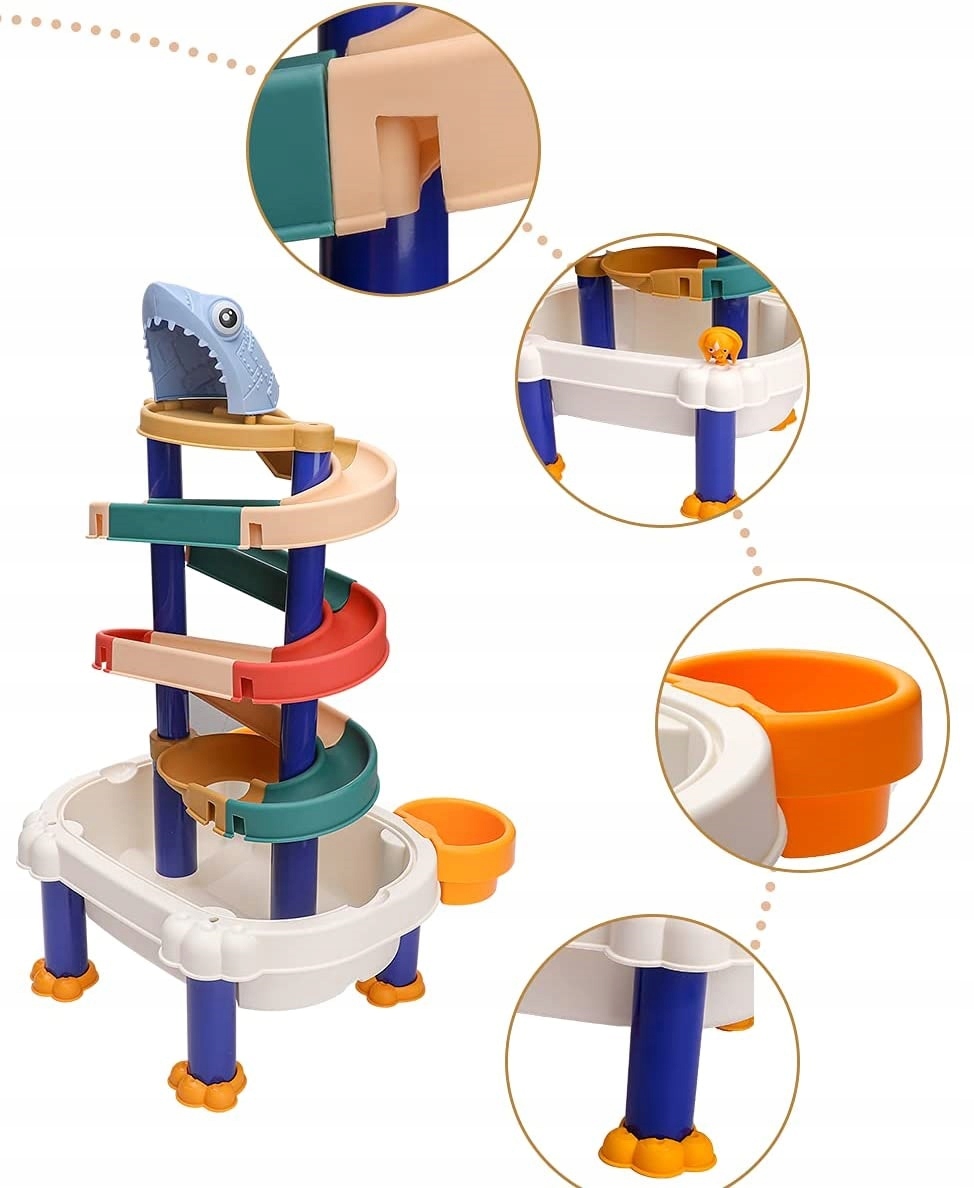 Stolik do piasku i do wody zjeżdżalnia wodna 868-1 Stan opakowania oryginalne