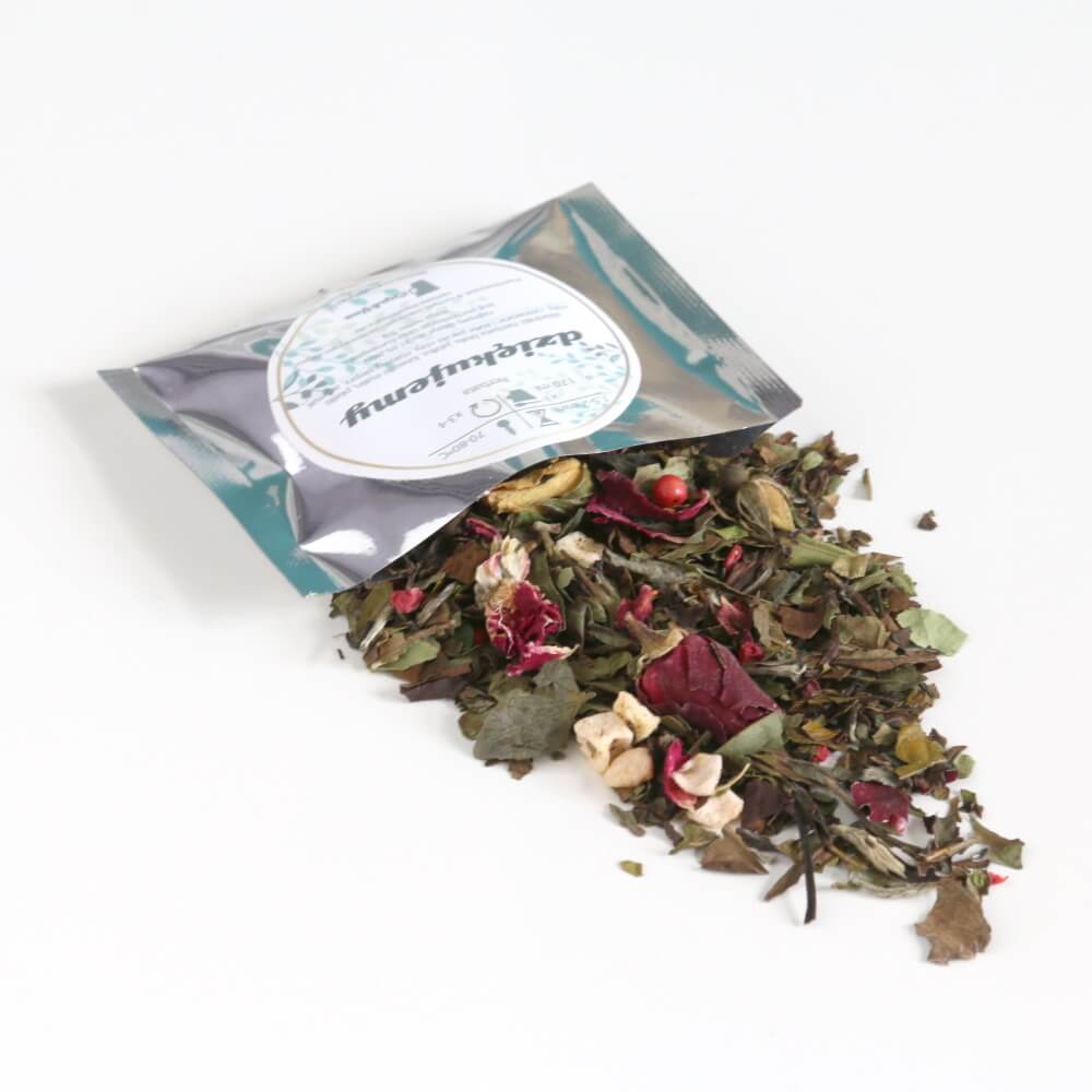 Saszetki z herbatą DZIĘKUJĘ dla gości ŚLUB WESELE Marka Cup&You